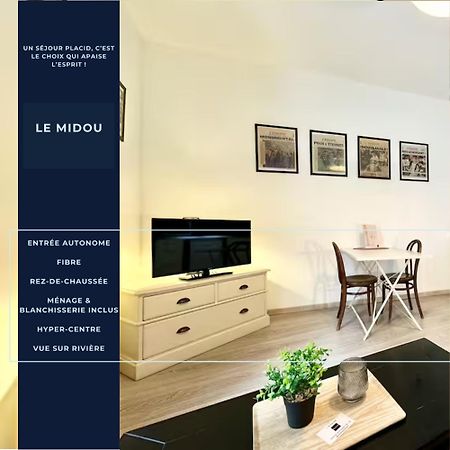 Le Midou - Central - Calme - Vue Sur Riviere - Fibre Mont-de-Marsan Exteriér fotografie